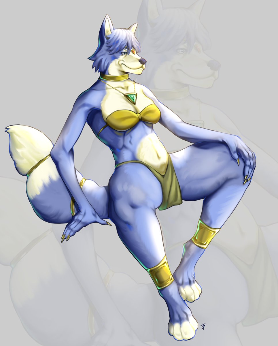 DimensionalTor1's tweet photo. Something chill. Krystal, Starfox. https://t.co/kmRjeusvDf