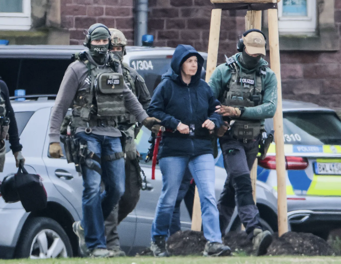 Shtuni's tweet photo. Daniela Klette (67) former member of the German far-left militant group Red Army Faction (#RAF) has been jailed for 13 years for carrying out a string of armed robberies between 1999 and 2016. 
- RAF was a West German militant organization that the U.S. and international authorities widely recognized as a terrorist group.
- Klette was arrested in February 2024 after 30 years in hiding, living in a #Berlin apartment. 
- Police found weapons, ammunition, a fake Panzerfaust, forged IDs, wigs, gold, and around €240,000 ($280K) in cash.
- She was convicted of 6 counts of aggravated robbery, extortionate kidnapping, aggravated robbery with extortion, and violations of the Weapons Act.
- Her accomplices Burkhard Garweg and Ernst-Volker Staub remain at large.
- BKA (Bundeskriminalamt) wanted poster from October 1993 featured Daniela Klette among other RAF members.
https://t.co/y0hxhoul6s #Germany