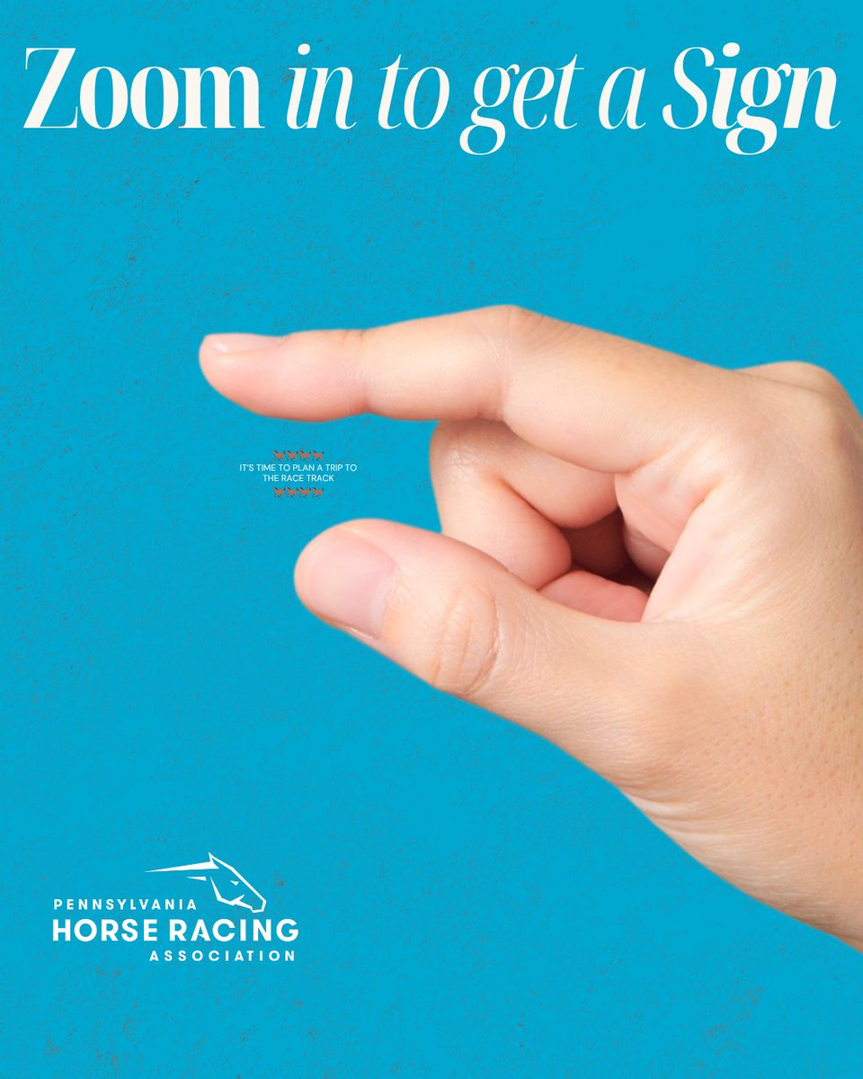 PennHorseRacing's tweet photo. Your plans for the weekend, revealed.
Stop scrolling and zoom in. The universe (and the PHRA) has a message for you.
#PHRA #PennsylvaniaHorseRacing #ZoomChallenge #Standardbred #Thoroughbred https://t.co/nK3bhCuNY5
