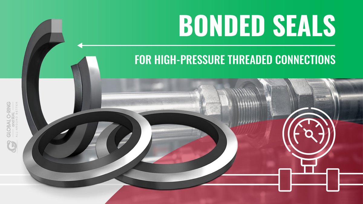 GlobalOring's tweet photo. Bonded seals help maintain reliable sealing in high-pressure threaded connections by controlling compression and resisting leakage. #Orings #Hydraulics #SealingSolutions

https://t.co/X8q1H7SLBK https://t.co/Dc8rzK2VcF