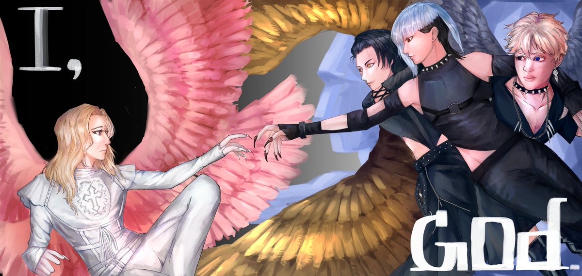 ChiYudrawing's tweet photo. THE CREATION OF XLOV
#XLOV #xlovfanart #WUMUTI #RUI #HYUN #HARU https://t.co/4FVVlKCh6m