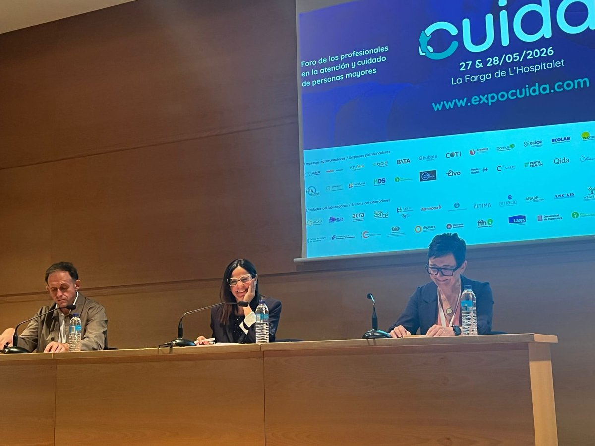 amade_mad's tweet photo. ✨#AMADE en #CUIDA2026 ✨
Nuestra presidenta, Pilar Ramos, participa en la mesa 📌 “Nuevos tiempos, ¿nuevos escenarios de #colaboraciónpúblicoprivada? Comparando modelos entre CCAA”, durante la Feria de los profesionales en la atención y cuidado de #personasmayores, #CUIDA. https://t.co/iYi7nCrUG5