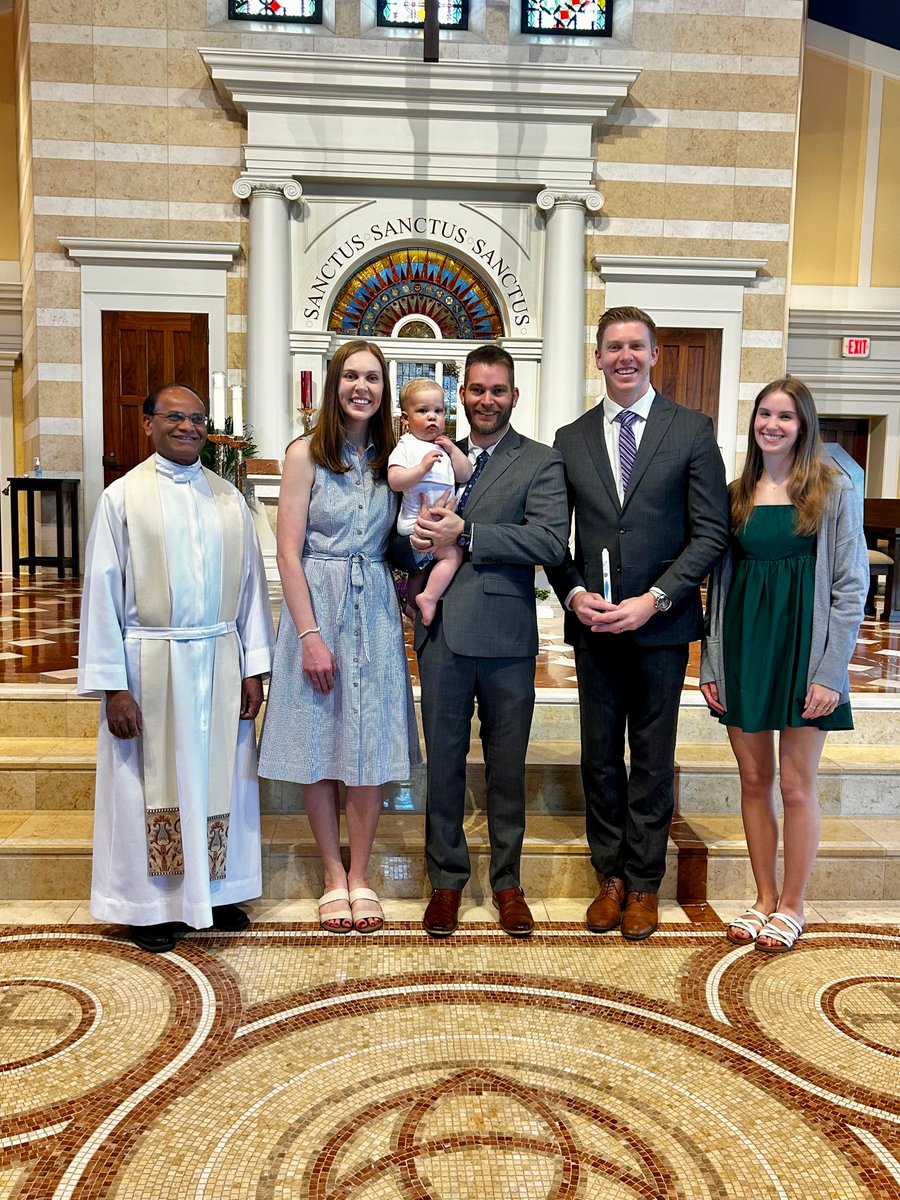 SetonParish's tweet photo. Congratulations to the Paris, Feck, Carpentar, and Sobczyk families on their recent baptisms! https://t.co/ypIrrKAfGN