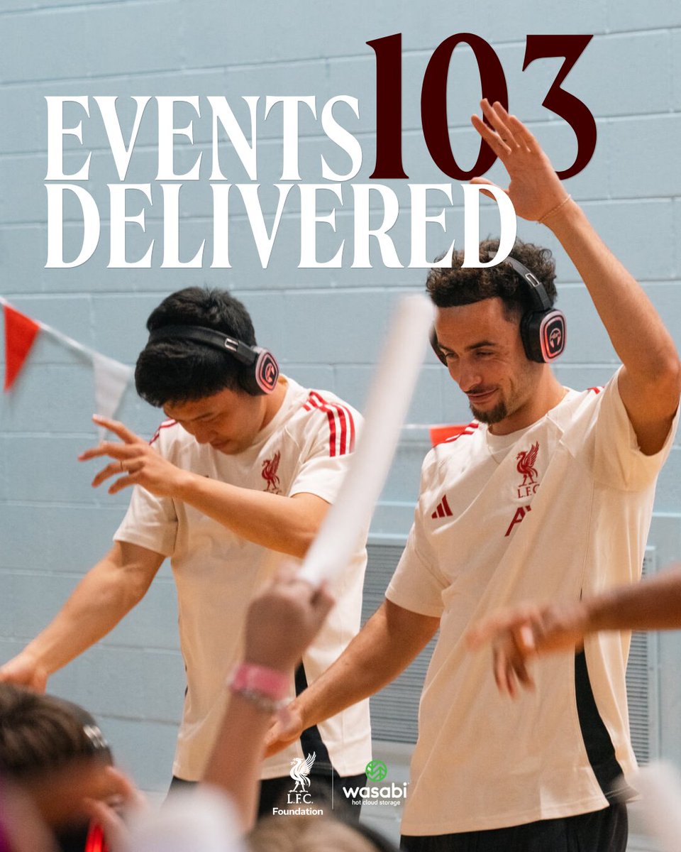 LFCFoundation's tweet photo. Keeping it Red Hot 🤝🔥

We're delighted @wasabi_cloud have agreed to continue supporting the delivery of our Red Hot Beats Mental Health programme as they renew their partnership with the club❤️

Read more: https://t.co/CuEzeSSP14 https://t.co/KR6pGqEcJK