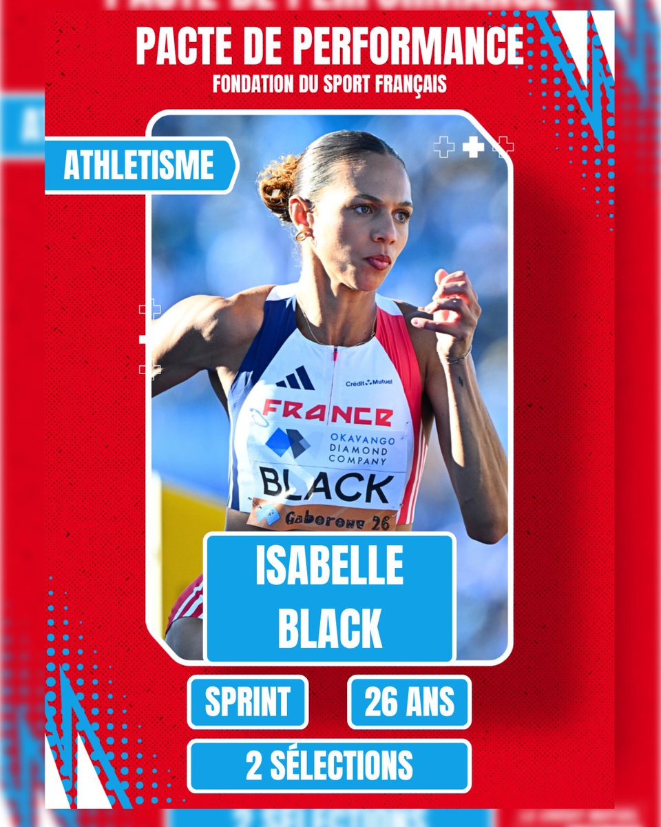 CreditMutuelDLE's tweet photo. 🤝 En 2026, le @CreditMutuel s'engage aux côtés d'Isabelle Black, dans le cadre d'un Pacte de Performance de la @fondationsport !

🤩 2 sélections chez les Séniors, 2 Mondiaux et une qualification avec le relais 4x400m féminin pour les Mondiaux de Pékin 2027 lors des Relais mondiaux de Gaborone (03/05). À Bruxelles ce week-end, lors de l'IFAM Outdoor, Isabelle a également arraché 2 nouveaux records personnels sur 200m (23''38) et 400m (51''34) !

(Photo : SprintShot / FFA)

#athletisme #sprint #relais #creditmutuel #lecreditmutueldonnelelan