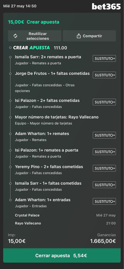 CLINTO_PICKS02's tweet photo. CUOTA 111 para LA FINAL DE HOY ⚡️

veo un partido abierto y con faltas, hoy es dia para que el rayo haga historia ante un crystal palace que no esta en su mejor momento 🫡😈

Haga clic en el enlace de respuesta aquí abajo para unirse a mi equipo ganador https://t.co/HSvL2czO3C