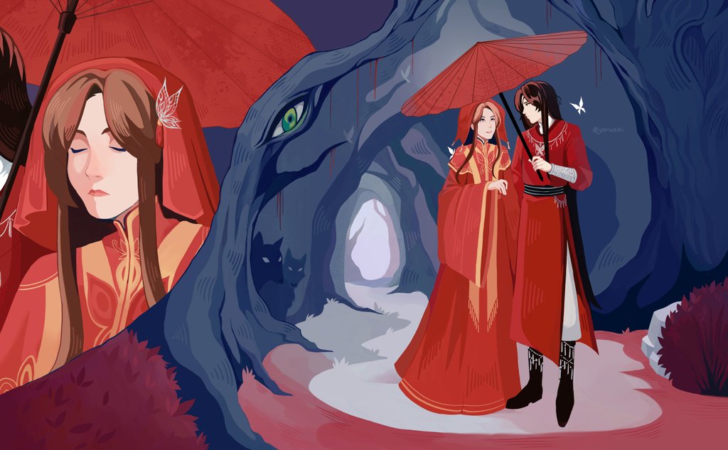 Yoruakiii's tweet photo. Happy Hualian  Day
#hualian #tgcf https://t.co/vxtGip2Yit
