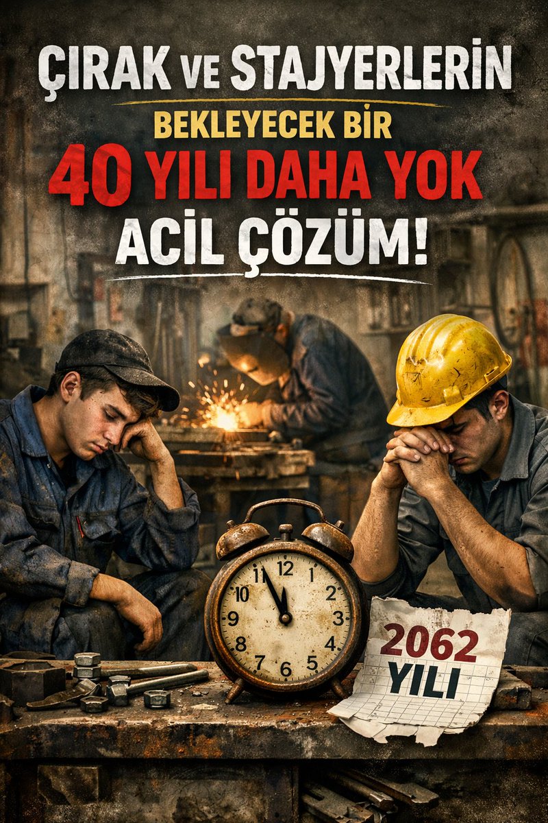 MelisFatoEr1's tweet photo. Sosyal devlet; vatandaşının hakkını teslim edendir. Staj ve çıraklık dönemi, borçlanma hakkıyla sigorta başlangıcı olarak kabul edilmelidir. Adaleti bekliyoruz.

@isikhanvedat @resulkurt34 @zorlu77 @dbdevletbahceli @MKalayci42
Bayram Değil Magduriyet 
#StajyerÇırakBayramdaMağdur https://t.co/t3xVtptx6Y