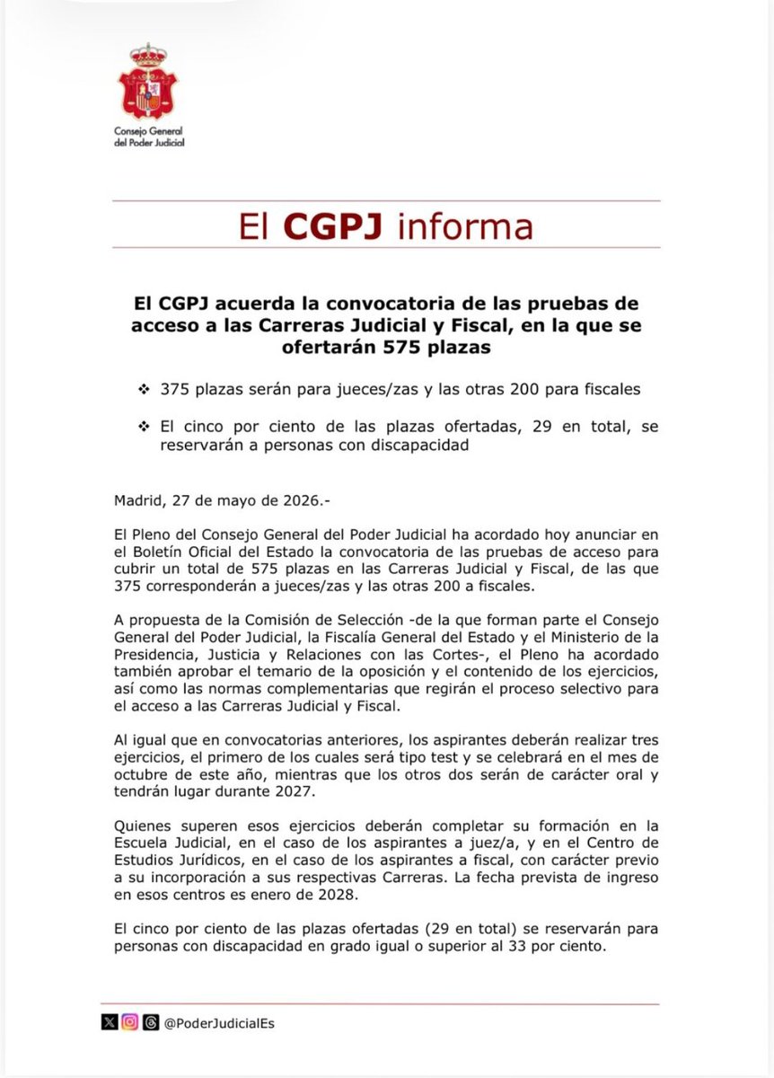 FiscalInmortal's tweet photo. No os agobiéis por el adelanto de la convocatoria

No os debéis exigir pasar el test, ni el 1er oral, ni sacar la plaza. Porque ahí hay muchos factores que no controláis

Exigíos que cuando llegue el momento del examen, miréis atrás y tengáis la tranquilidad de haberlo dado todo. https://t.co/5mfjdzcySg