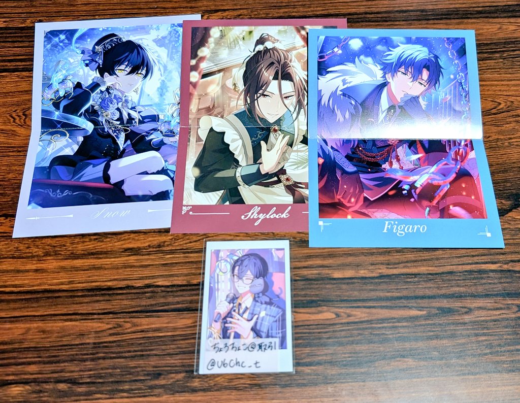 U6Chc_t's tweet photo. 【交換】魔法使いの約束 まほやく ソナチネ 特典

譲: スノウ　シャイロック　フィガロ
求: ヒースクリフ

身内分代行
郵送
検索からでもお気軽にお声がけください𓂃 𓈒𓏸 https://t.co/CninUPG1D8