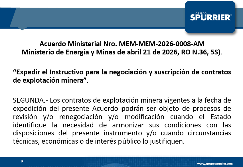 ALBERTOACOSTAB's tweet photo. La INSEGURIDAD JURÍDICA ahora tiene nombre: Acuerdo Ministerial del Ministerio de Energía Nro. 2026-0008-AM del 21 de abril.

En sus disposiciones transitorias se abre la puerta para que el Estado, a su DISCRECIÓN, modifique unilateralmente contratos YA FIRMADOS con empresas mineras.🤯

¿Y así se pretende atraer INVERSIÓN, generar EMPLEO y crecer?
Las inversiones llegan donde se RESPETAN las reglas del juego. No donde se reescriben después de firmar.
#Economía #Ecuador #Inversión #Empleo #Minería