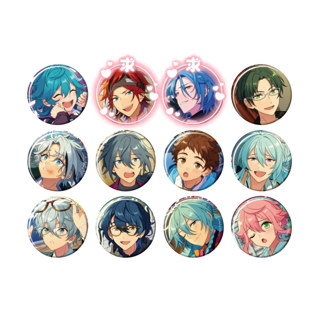 c5_enst's tweet photo. 【交換】コレクション缶バッジ コレ缶 2026 May. Casual／Idol

譲：ライカ、敬人、維吹、ニキ、光、☆4渉、カンナ、つむぎ、渉、桃李
求：燐音、HiMERU
i燐音最優先です
2boxずつ予約済み／郵送交換希望
検索からでもお気軽にお声かけください。返信にお時間いただきます。 https://t.co/RCMXx3iXFQ