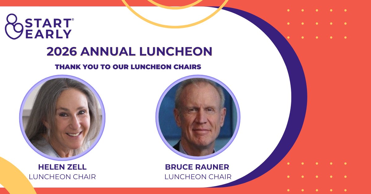 StartEarlyorg's tweet photo. Say hello to our Luncheon Chairs, Helen Zell and Bruce Rauner✨ We’re proud to have their leadership behind this year’s #StartEarlyLuncheon. 🔗 Learn more: https://t.co/1Yl82fnEN5 https://t.co/UUq98jGNtJ