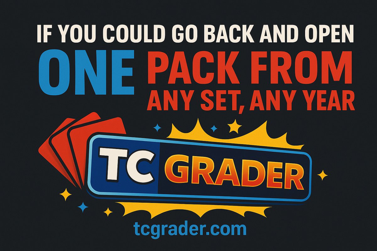 TCGrader's tweet photo. One pack. Full knowledge. No regrets.

1st edition Base Set? A hobby box of 2003 Topps Chrome football? The answer says everything about you as a collector.

https://t.co/v1bqYkHpay

#TCGrader #CardGrading #CardCollector #TCGCommunity #TradingCards https://t.co/cxcxAwO7yb