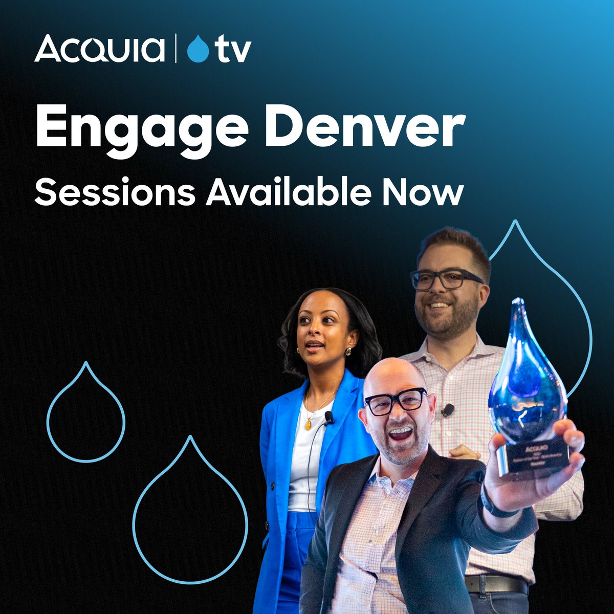 acquia's tweet photo. Two days, one mountain backdrop, and a community united in cowboy hats with a vision for what's next. Engage Denver 2026 was unforgettable. Catch the full highlight video: https://t.co/Wol632vu1O https://t.co/CdX50C2QJZ
