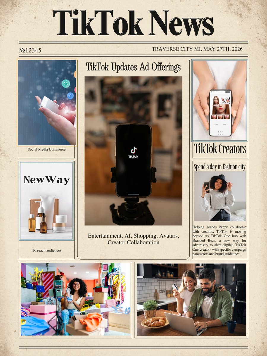 eFulfillService's tweet photo. 🤑  TikTok Updates Ad Offerings, Entertainment, AI, Shopping, Avatars, Creator Collaboration

👉 Media Post: https://t.co/CAG0aCGxWP

#Ecommerce #SmallBusiness #3PL #FulfillmentServices #CustomerLoyalty #FulfillmentSuccess #BusinessGrowth #InventoryManagement #OrderProcessing #Wa https://t.co/MdapTDXsgF