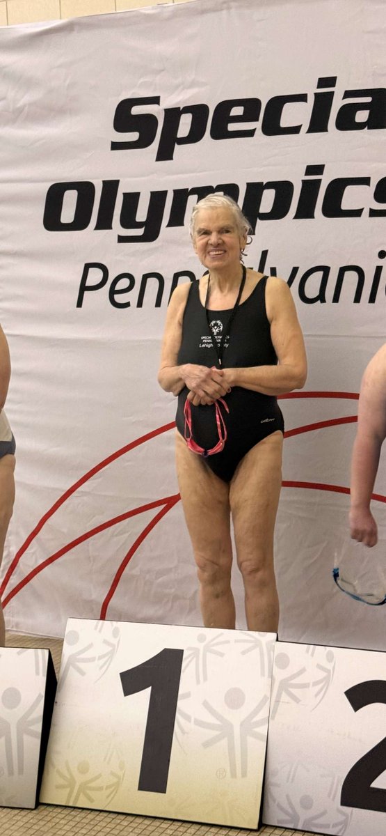 spin_inc's tweet photo. Congratulations Judy! Judy loves to swim and shines at the Special Olympics every year. This year, she brought home both a Gold and Silver medal! Way to go Judy! https://t.co/hKL8DCd5g5