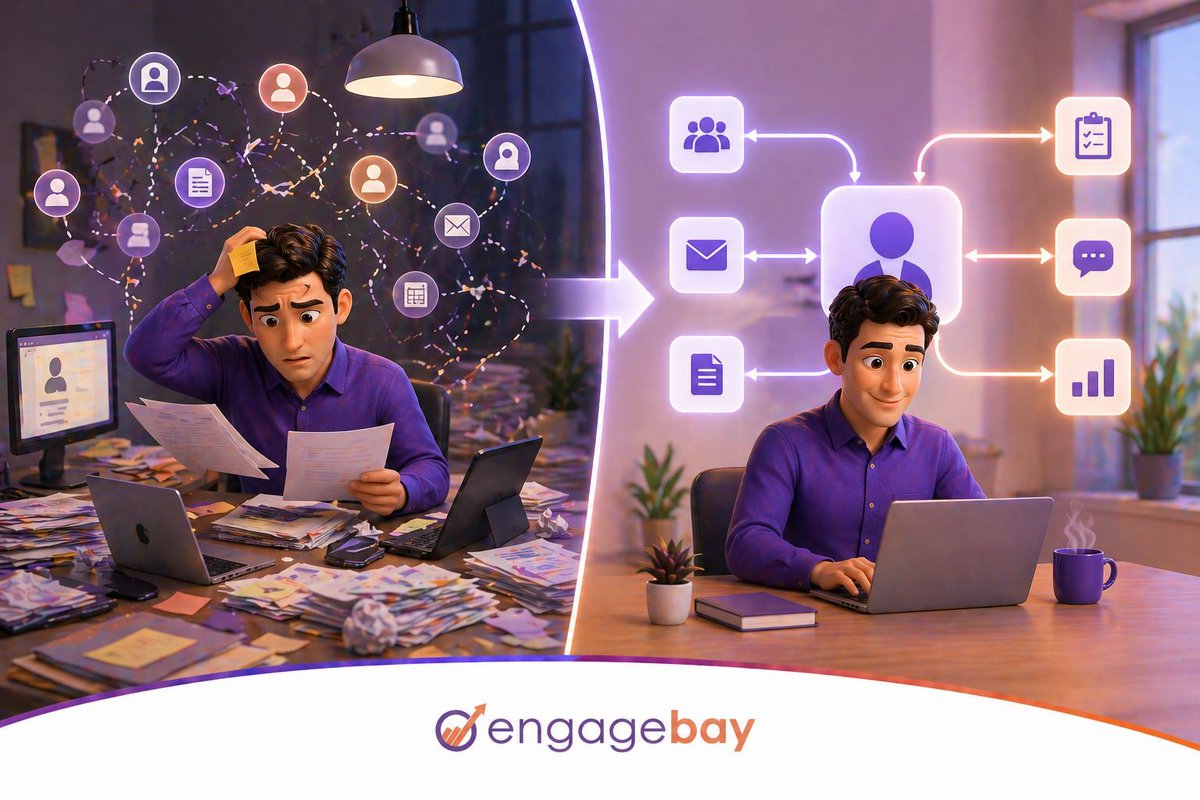 EngageBay tweet media