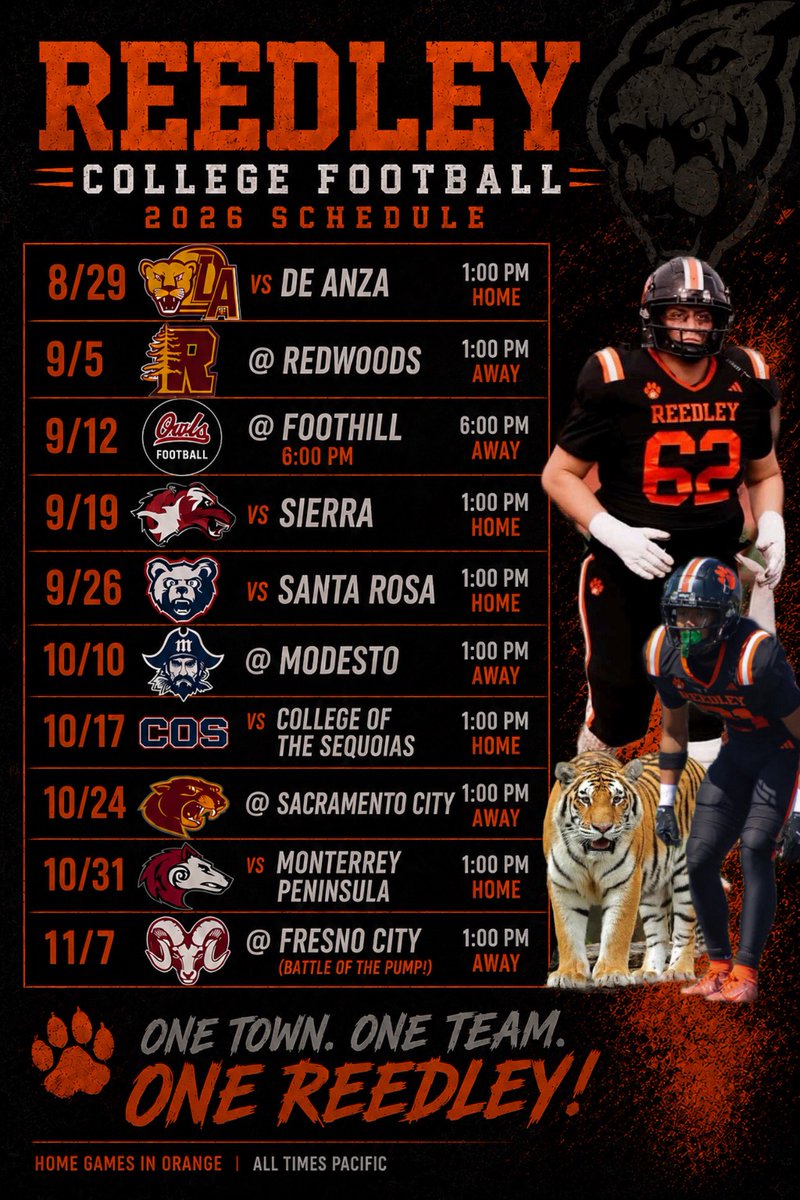 ReedleyCFB's tweet photo. 2026 Loading… #PutTheBallDown https://t.co/TeUyZmntF2