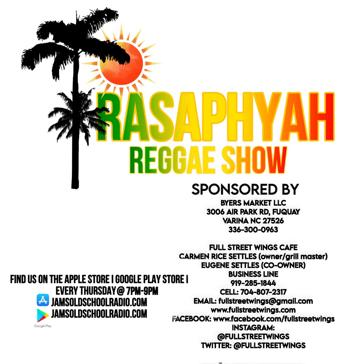 Rasaphyah Reggae Show tweet media