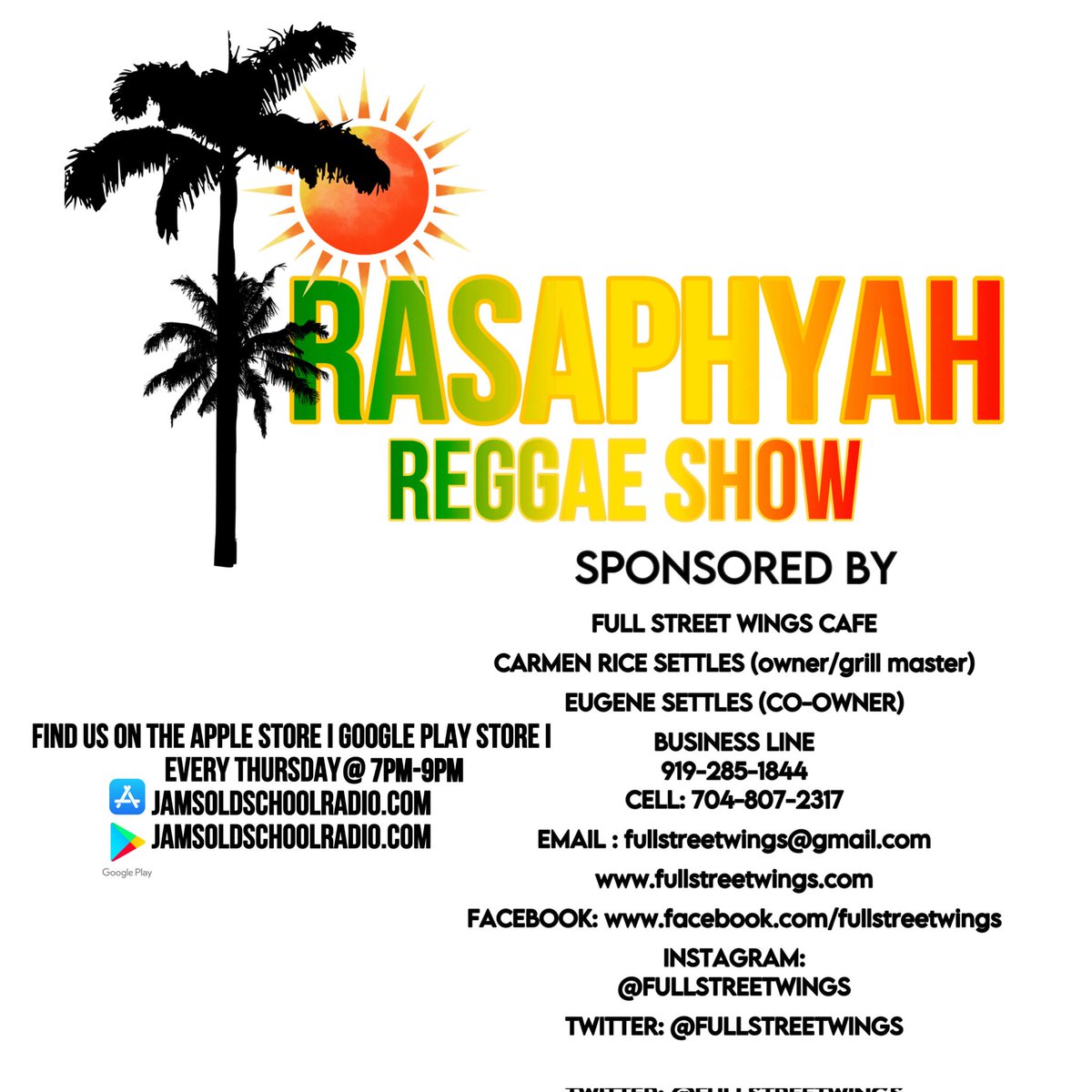 Rasaphyah Reggae Show tweet media