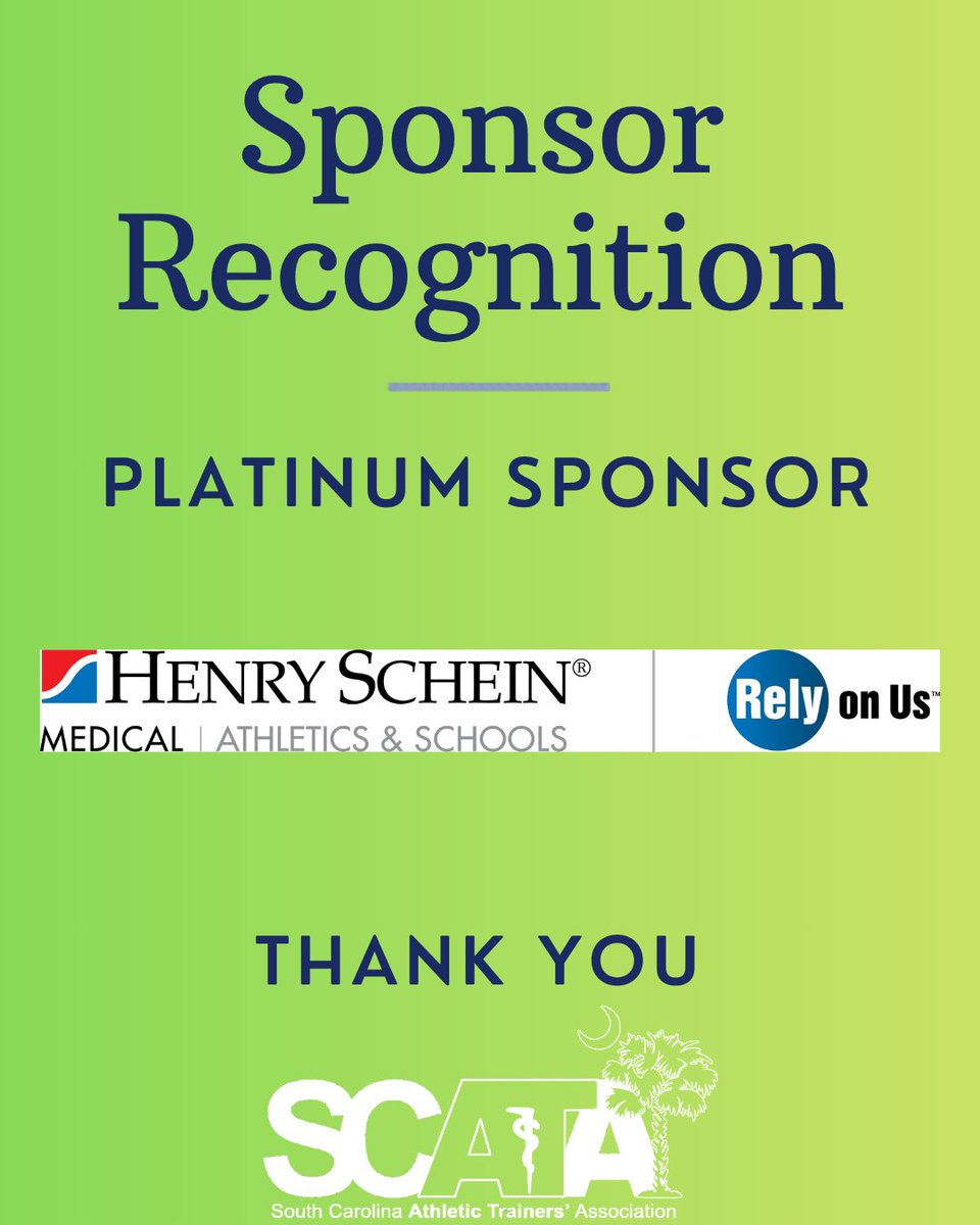 SCATCs's tweet photo. We couldn't put on the #SCATA26 Annual Symposium without our sponsors!! We are beyond thankful for you! See you in Columbia! https://t.co/NIEbjVNzFA