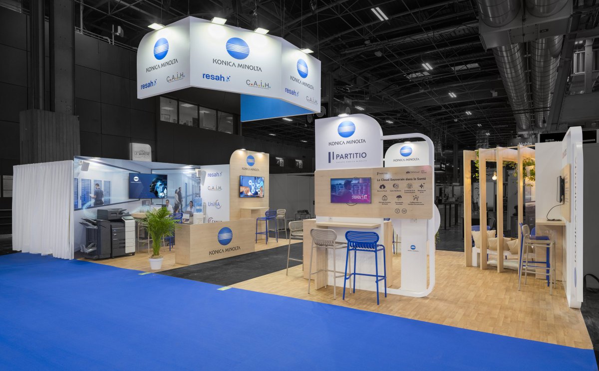 R2Stand_Event's tweet photo. Retour en images sur l’édition de @parisSANTEXPO, le rendez-vous incontournable de l’innovation en santé, où les équipes de R2 Stand &amp; Event ont eu le plaisir d’accompagner deux acteurs majeurs du secteur dans la conception et la réalisation de leurs espaces d’exposition. https://t.co/wmzxhxXpR7
