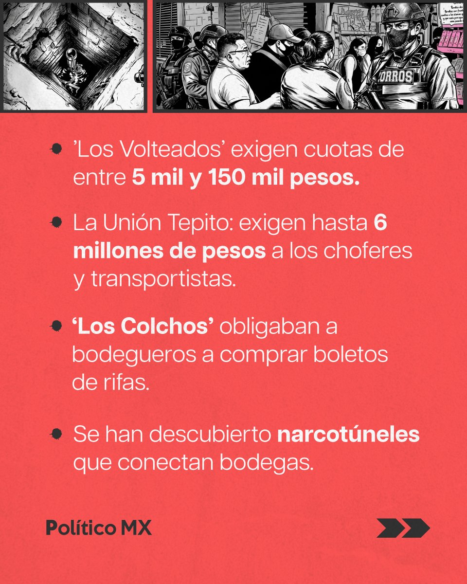 🚨 Así opera el crimen organizado en las centrales de abasto de México 🚔 ...