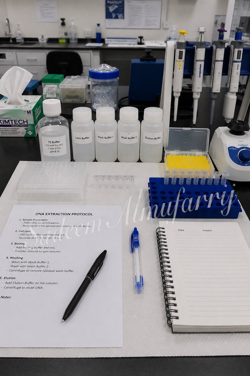 sa90053990's tweet photo. الاستخلاص الصحيح للـ DNA مو مجرد خطوة مخبرية…
بل هو الأساس الحقيقي لأي تحليل جزيئي دقيق 🔬🧬✨

📎للتسجيل في Nucleic acid extraction او كورسات أخرى تهمك :  https://t.co/kjT1vZ1nRN

📎للتسجيل بالحقيبة التدريبية: https://t.co/xTUbT9RFub 

بإمكانك التواصل واتس للمساعده بالتسجيل او الاستفسار :0530143715