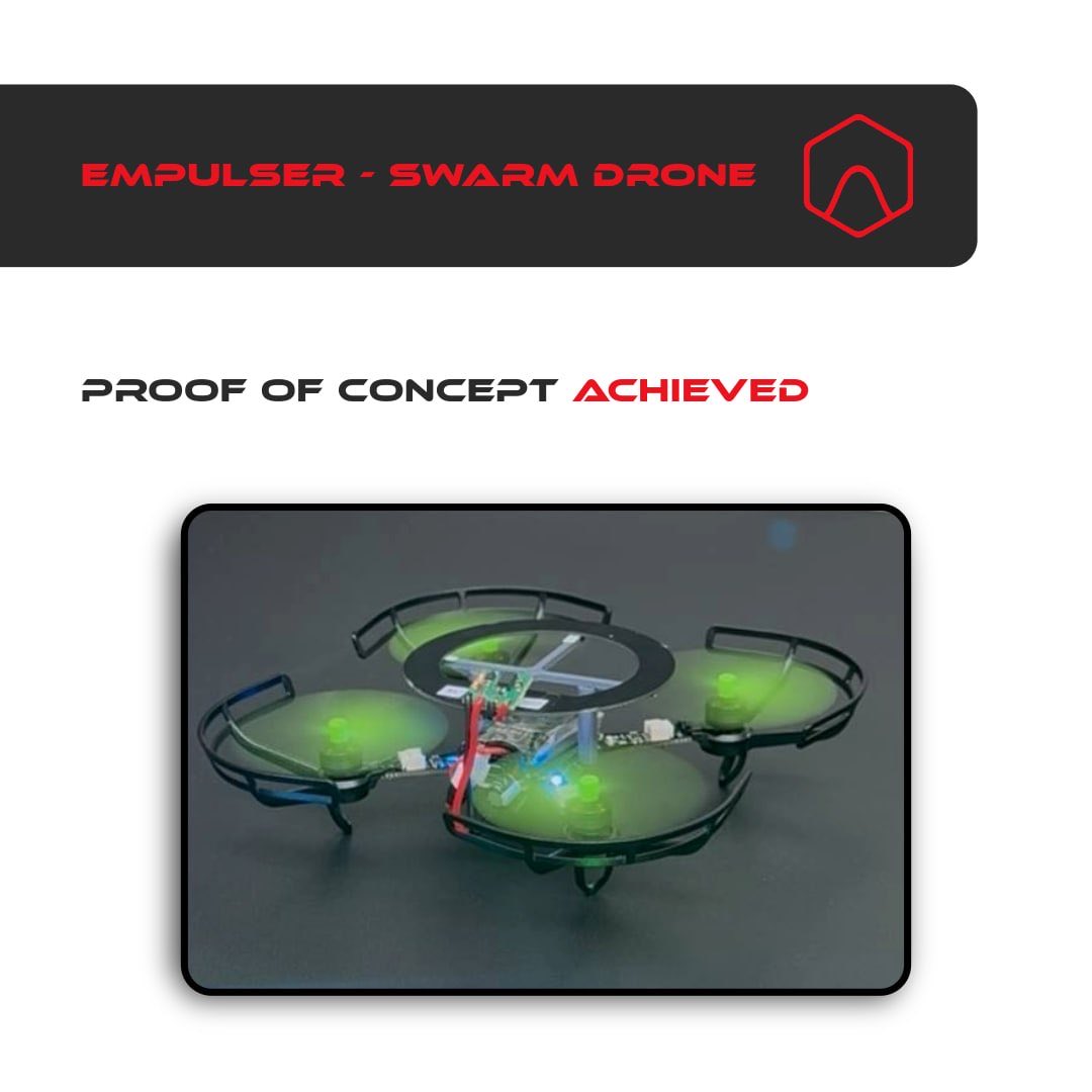 EmpulserTech's tweet photo. MagRes Swarm Drone Update https://t.co/qHRkO6Onzw