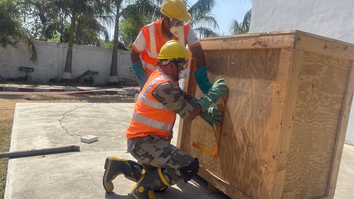 07NDRF's tweet photo. #7BnNDRF is conducting a 2-week Basic Disaster Management Course for CISF Unit, Amritsar (PB). Training includes Disaster Management, CPR &amp; Emergency Response. @NDRFHQ @HMOIndia @ndmaindia https://t.co/O56ub89rAx