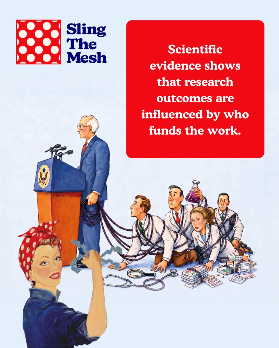 MeshCampaign's tweet photo. 💰💵Hidden industry funding influences health research as the money can lead to benefits being overstated and risks being downplayed. ⚠️This is a massive #patientsafety issue with real-world consequencesand definitely played a role in the #mesh scandal https://t.co/tQKzK22jUU
