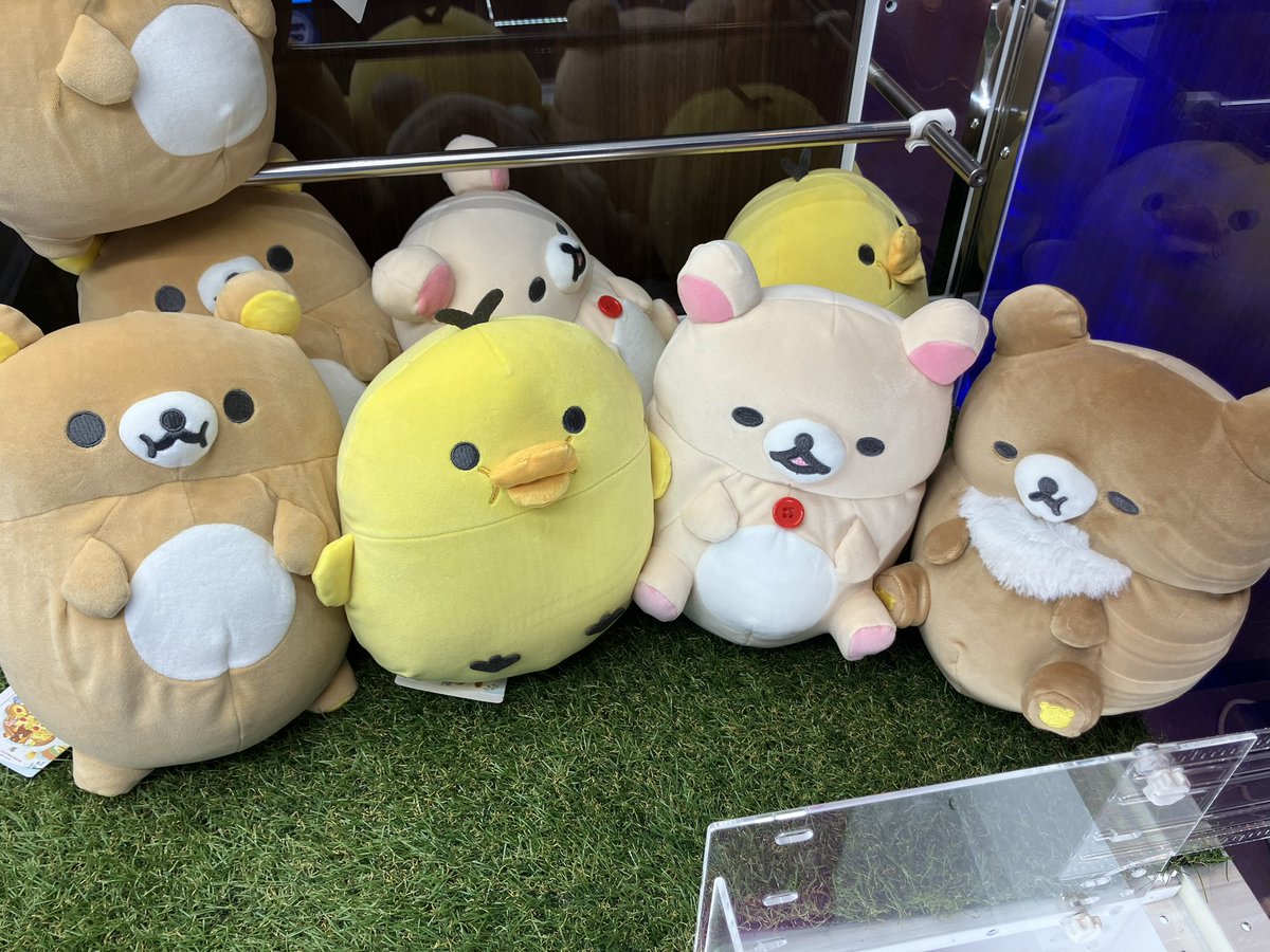 ✨新景品情報✨ リラックマ みんなでまんぷくまくまくぬいぐるみ BIG