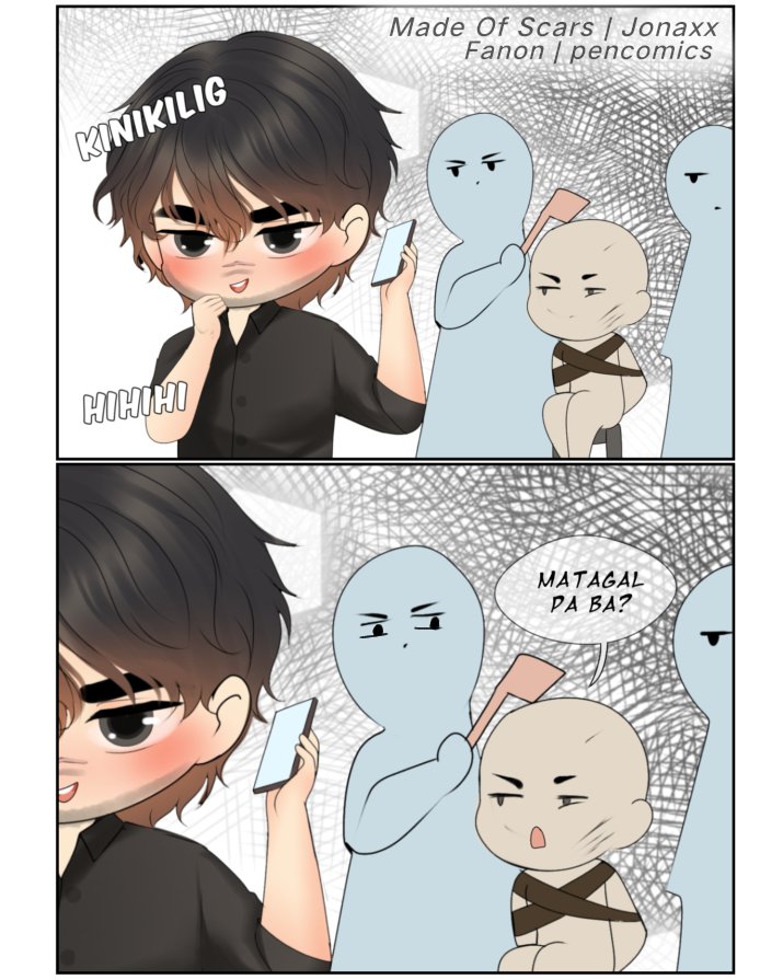 pencomics1's tweet photo. Kai doing the ✨ sindikato things ✨ habang katawangan si Princess sa kabanata 31. 🤣🤣

FANON
FOR MEME PURPOSES ONLY!

source ay nasa mismong comics.

#Madeofscars #Jonaxxstory #pencomics https://t.co/hYPS3jzSTi