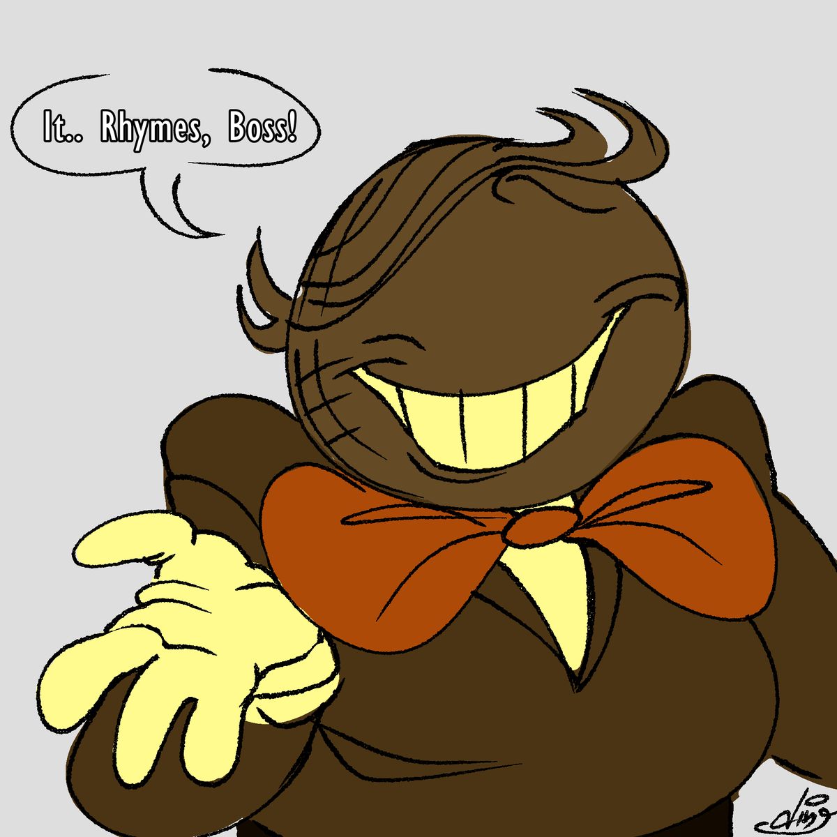 BuckCow's tweet photo. tenna after spamton quit #deltarune #tenna #mikedeltarune #themikes #spamtenna https://t.co/DpDINBoRAw