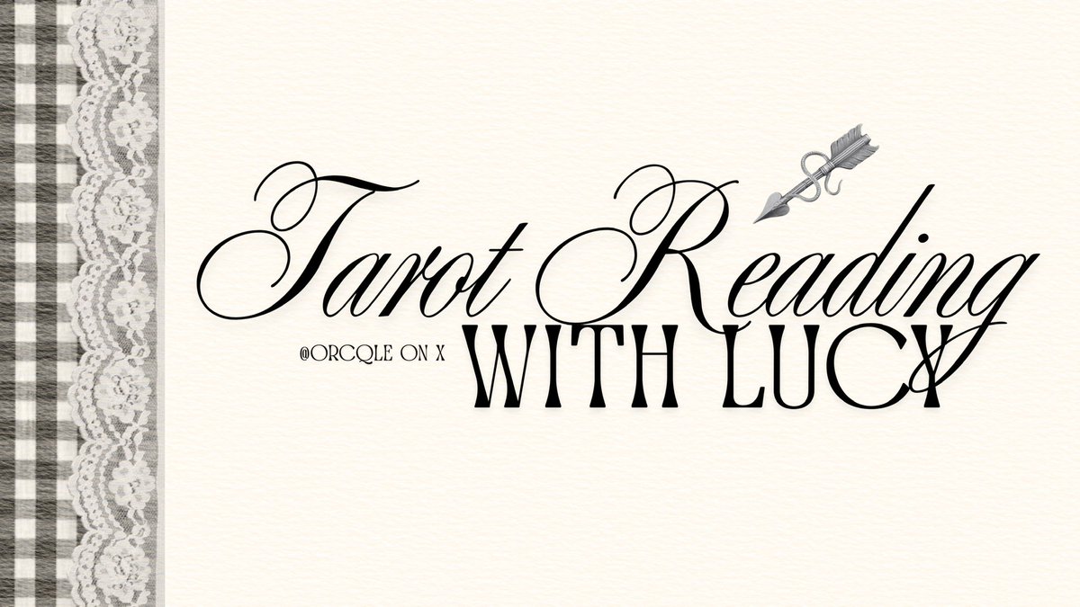 𐙚 Lucy, a tarot reader tweet media