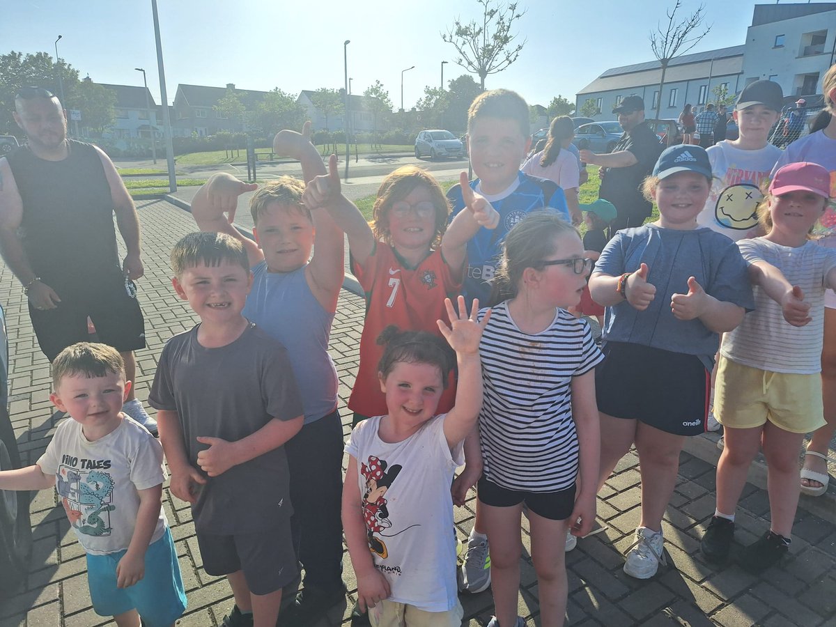 HousingTorc's tweet photo. What a fantastic day in Presentation Gardens yesterday with Playful Communities! 
The children enjoyed an array of interactive games and lively competitions, all under the beautiful sunshine.
The weather couldn't have been better, and everyone ended the day with an ice cream! https://t.co/utgTtedXDv