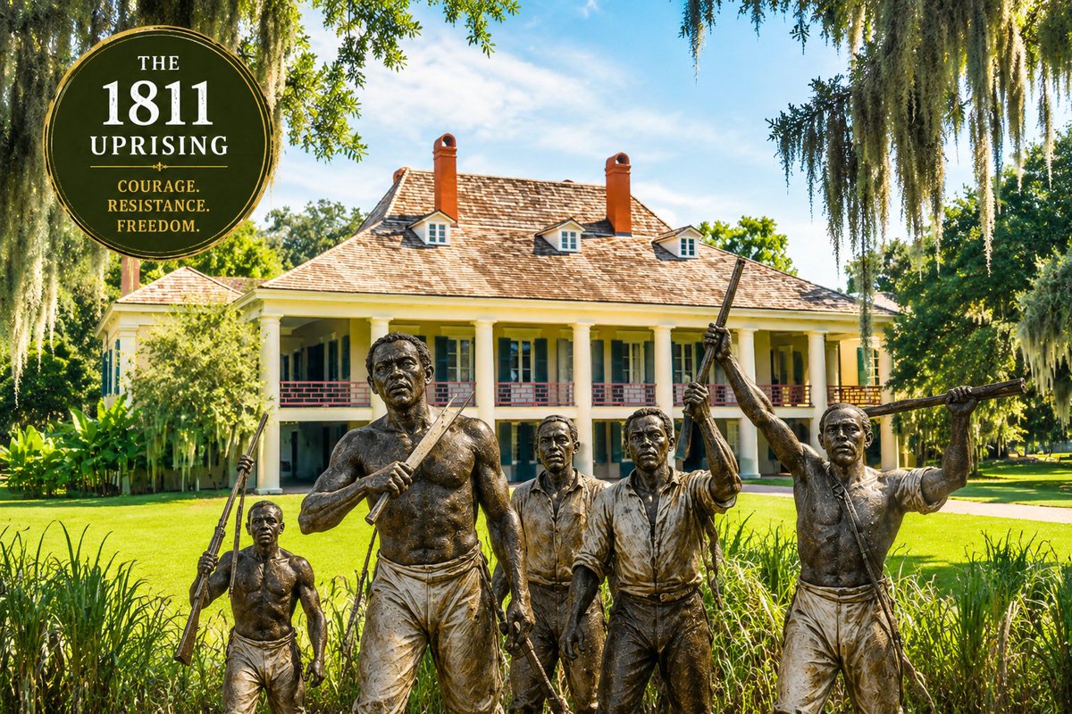 DestPlantation's tweet photo. Two Histories, One Place......
Whether you're visiting New Orleans for the first time or rediscovering Louisiana history, your journey starts here.  Experience centuries of history at Destrehan Plantation. https://t.co/XnKnUCIISr