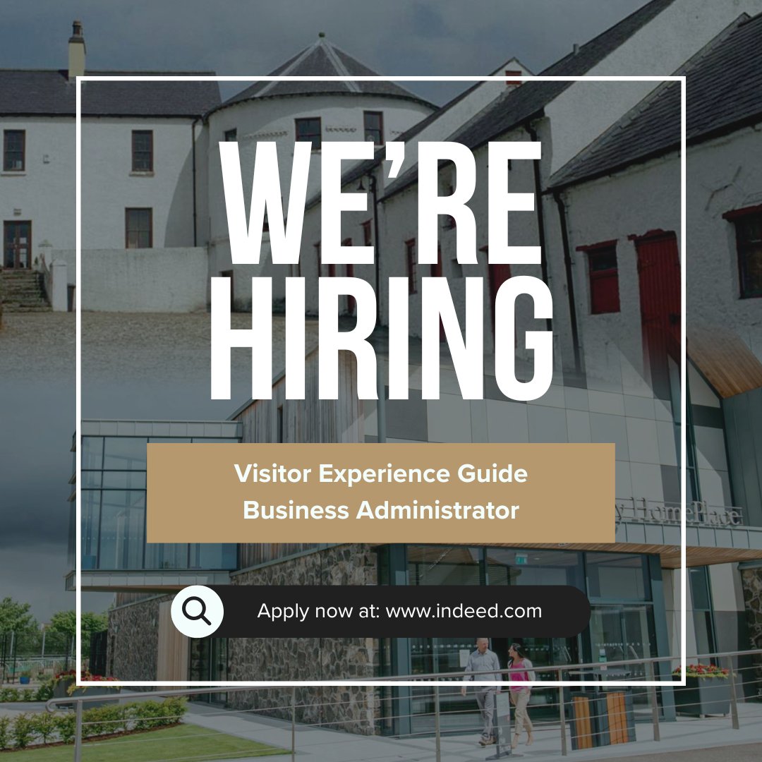 SHHomePlace's tweet photo. We're Hiring!

Visitor Experience Guide
Business Administrator

Apply now at > https://t.co/6hD3PbCjtc

Applications close Tuesday 9th June https://t.co/RAUJaDnLTg