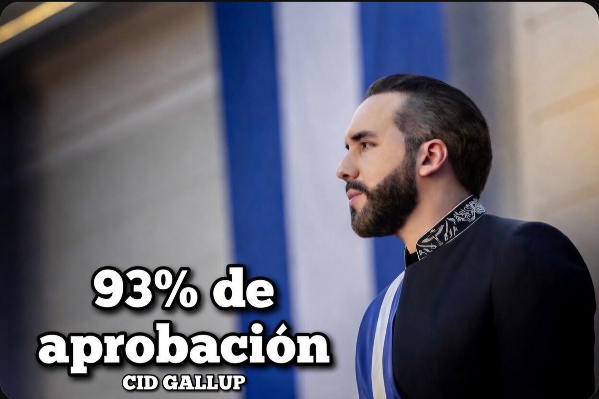 Chelita_NI's tweet photo. Vamos con todo señor presidente @nayibbukele. 🙌

Última encuesta de CID GALLUP. 🫠 https://t.co/R8PZTflsc0