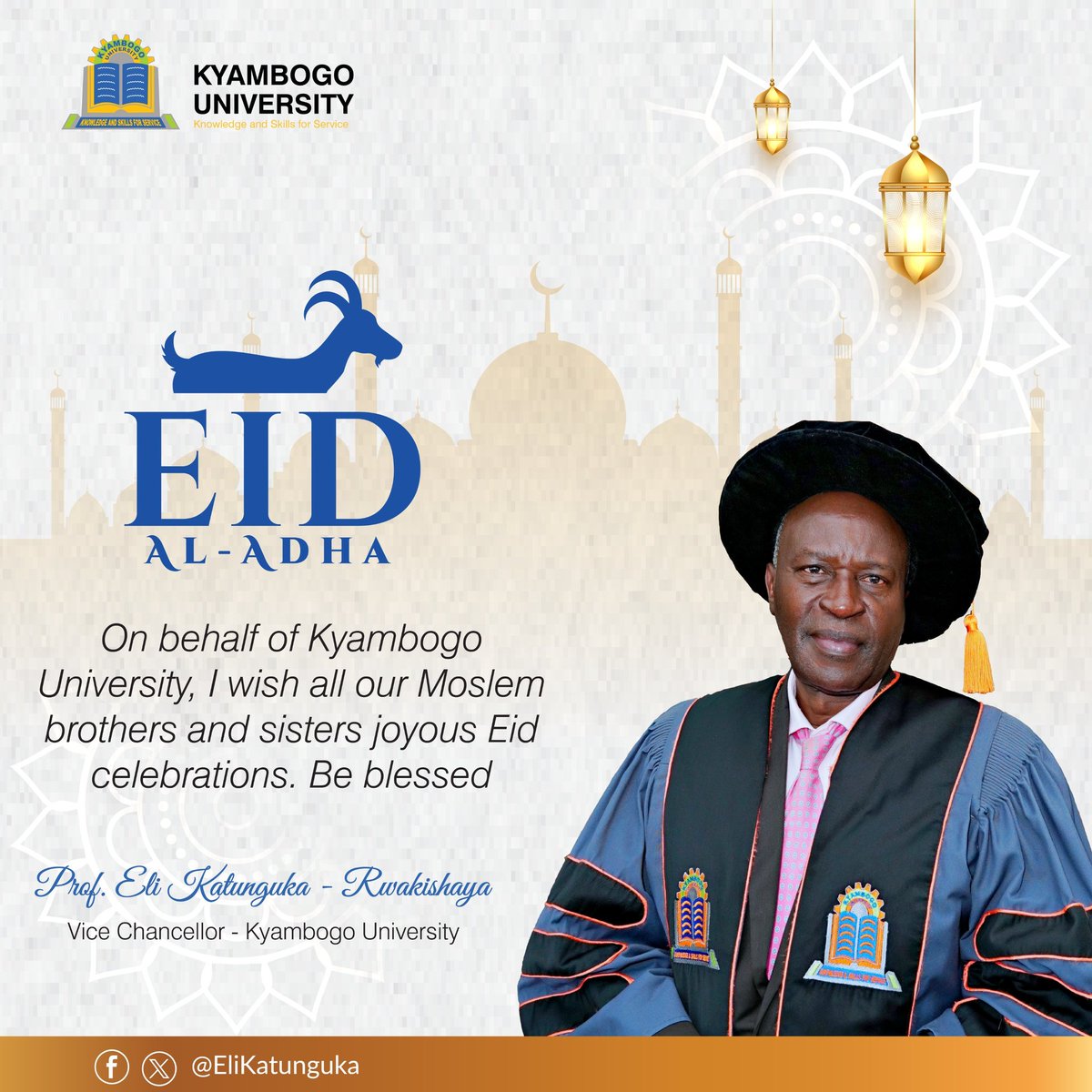 EliKatunguka's tweet photo. I wish you joyous eid celebrations. https://t.co/7fDNDNsmLl