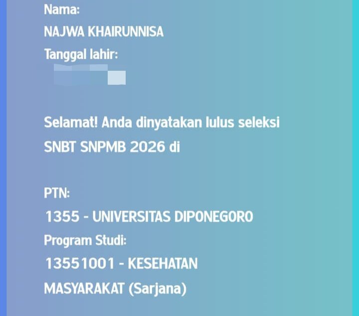 Awaa kesmas undip tweet media