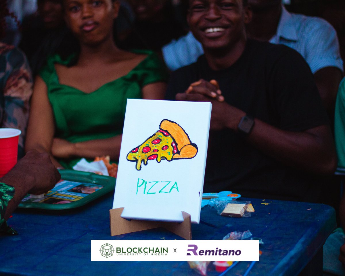 MyTech_Crib's tweet photo. 🍕⚡ From the Archives of Blockchain UNN’s Bitcoin Pizza Day

We brought that energy to life at UNN with games, giveaways, and amazing community vibes🔥  

Shoutout to @blockchainunn x @Remitano for creating a space where innovation meets fun. The future of Web3 is community🎯 https://t.co/A4FzCCTfFl