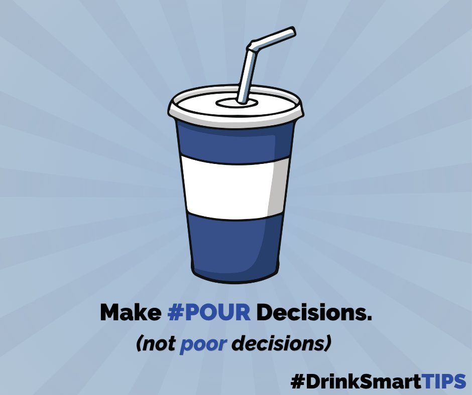 DrinkSmartCa's tweet photo. ✅ #POUR 
🫗 Pouring and measuring your own drinks, or ordering singles from the bar, is a great way to make sure you have fun without going overboard. 🤢 💡 

Keep in mind that it takes your body about 60 minutes to process one standard drink. https://t.co/4EqBt3ijY0