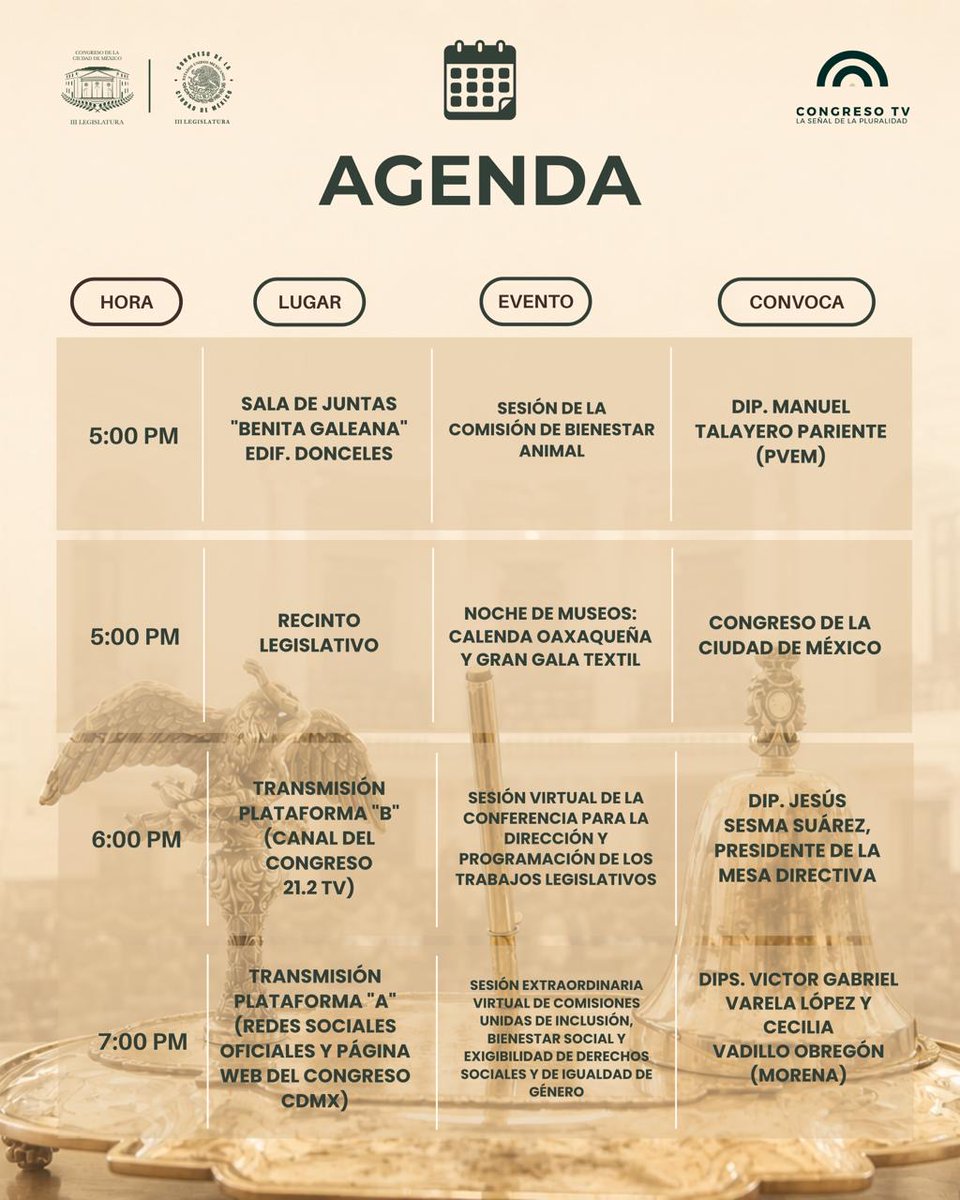 Congreso de la Ciudad de México tweet media