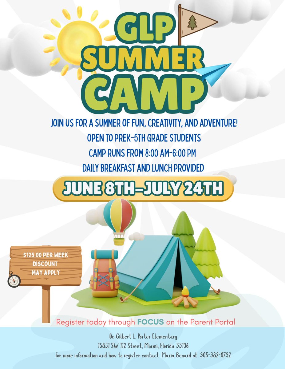 NBB_Elementary's tweet photo. Please see the information for summer camp at a nearby location.  @mdcpssouth @suptdotres @mdcps #yourbestchoicemdcps https://t.co/BE3WSIMlfP