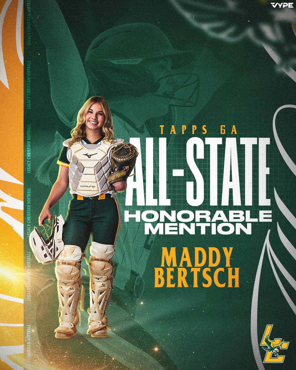 LCAfrisco's tweet photo. Softball All-State Honors 🦅🥎

Congratulations to two of our Lady Eagles on being named to the TAPPS 6A All-State Team!

1st Team All-State - Mallary Renner
Honorable Mention All-State - Maddy Bertsch

Well done, ladies! We are proud of you both! https://t.co/V7MMiczQLH