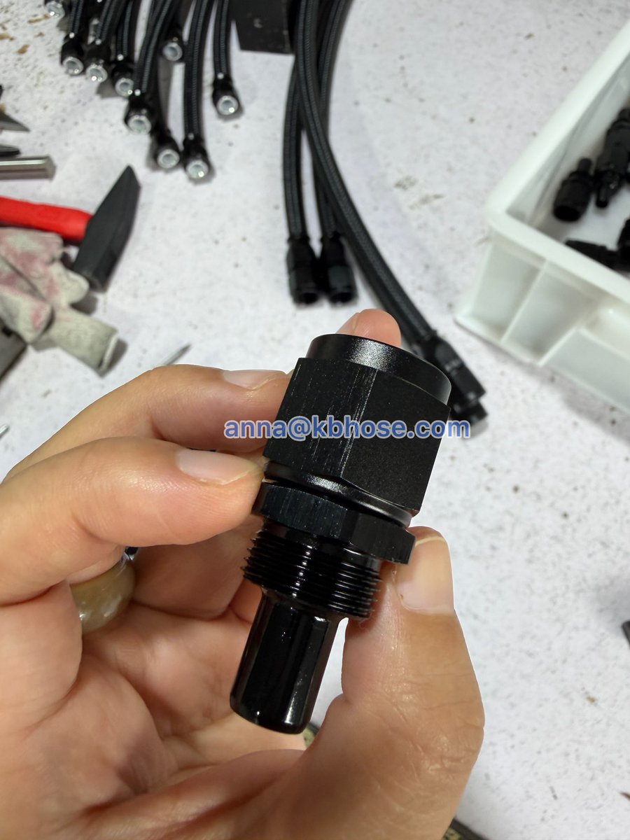 AnnaGao17's tweet photo. AN PTFE hose assembly. Factory direct sales.
We support custom branding, logo engraving, and packaging for hoses & fittings.
Wholesale business only, no retail sales. Welcome to send inquiries. #enginebay
#boosted
#enginerebuild
#fuelsystem
#turbocharged https://t.co/2qIPr0yHEg
