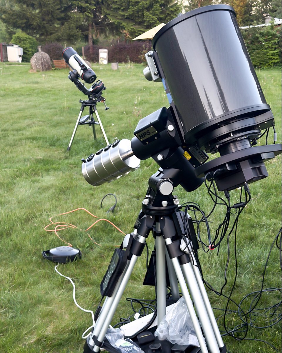 baader_astro's tweet photo. First light with the DeltaRho 280! 📷
Stay tuned for the results or visit us and Christoph Kaltseis’ talk about this incredible wide-field astrograph at the upcoming astronomy trade fair, the ASTRO in Friedrichshafen.
#baader #baaderplanetarium #observablespace https://t.co/OoaMDho3yO