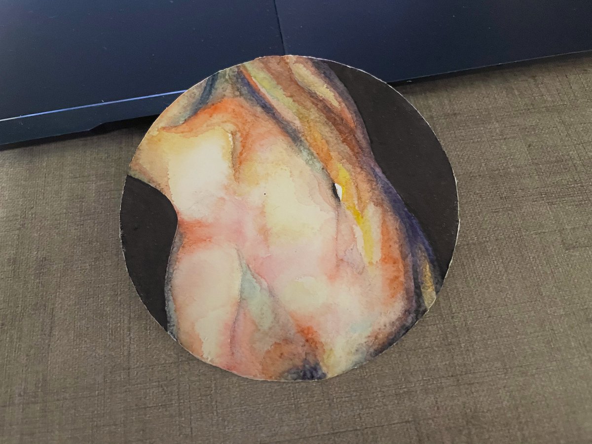 boxyban's tweet photo. Experimenting with watercolour grounds!
#watercolour #watercolorpainting #traditionalart #eroticart #nsfwart https://t.co/29SJRGUb4C